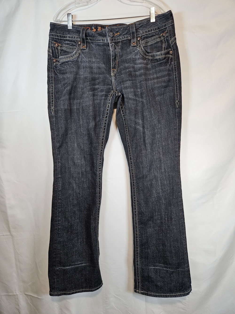 Rock Revival Men's Dark Indigo Bootcut Jeans